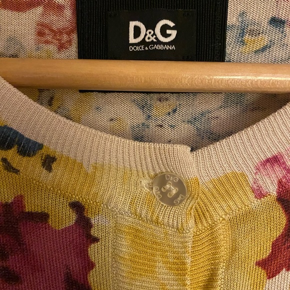 Dolce & Gabbana Floral Cardigan - Picture 2 of 3